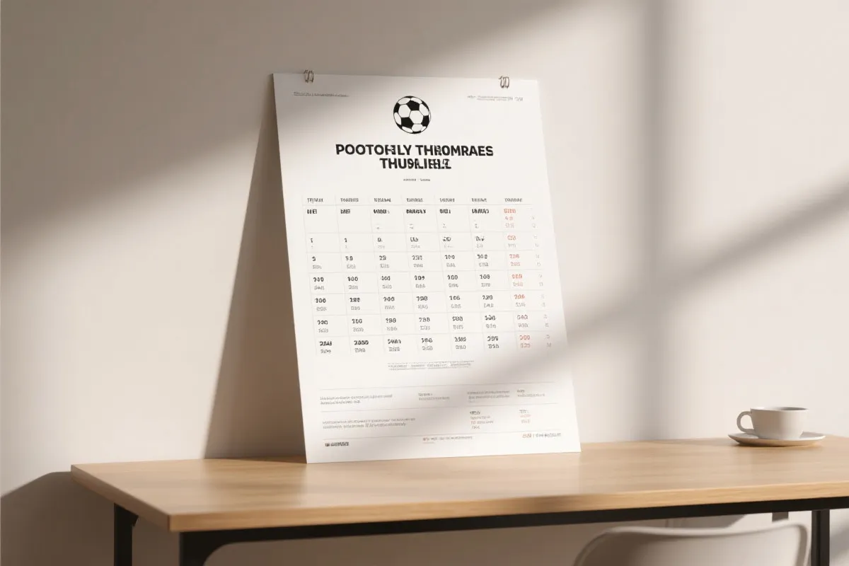 可打印赛程表示意图